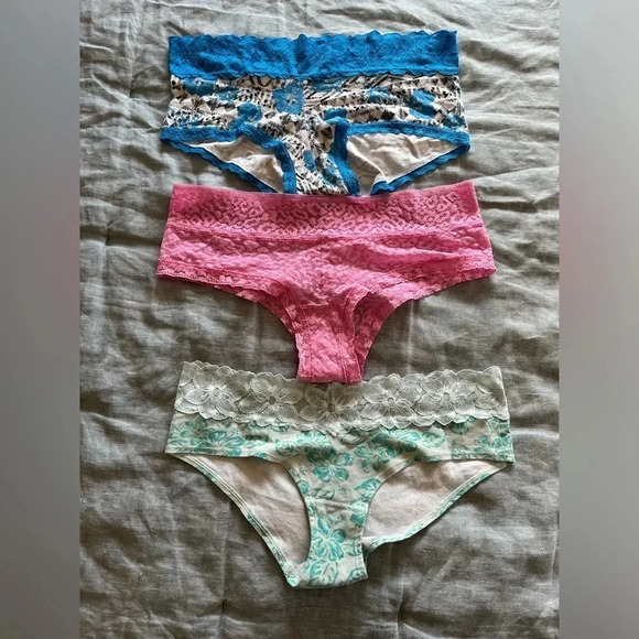 PINK Victoria's Secret Other - PINK Victoria’s Secret Underwear Lot of Three NWOT